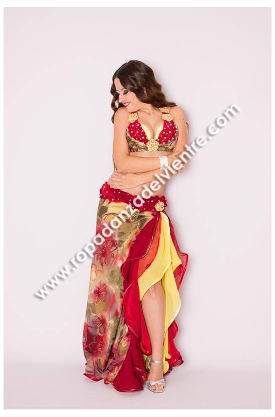 Traje danza del vientre Chloé Rashida