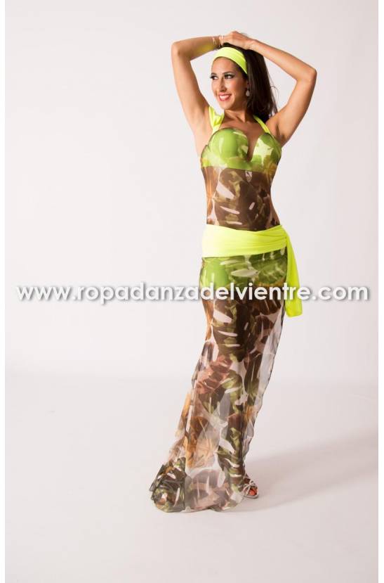 Túnica danza del vientre Yala