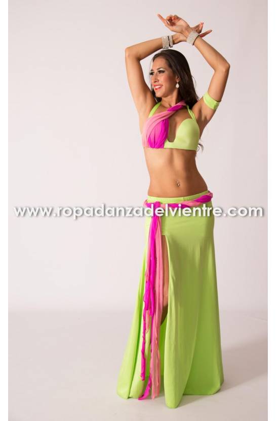 Traje básico danza del vientre Morgan