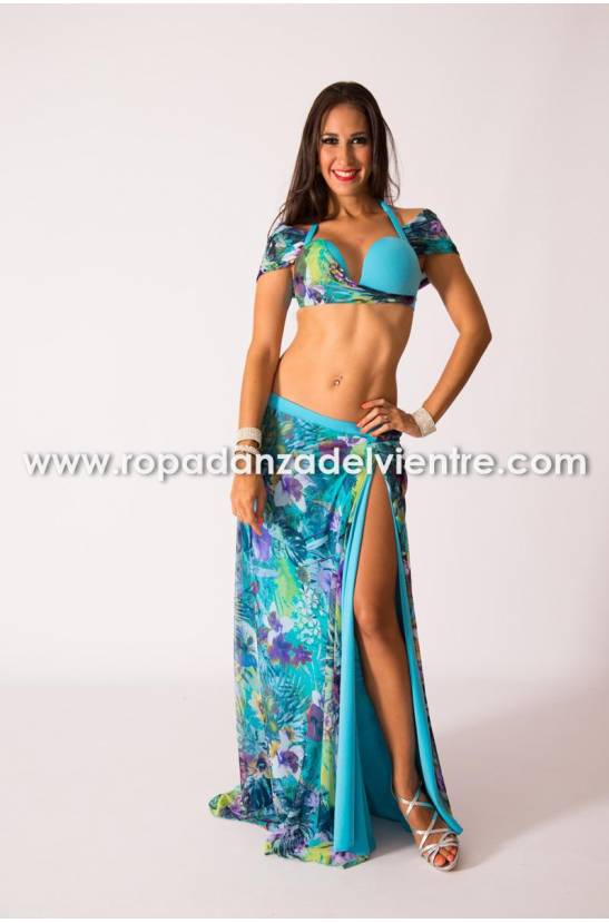 Traje básico danza del vientre Sahar