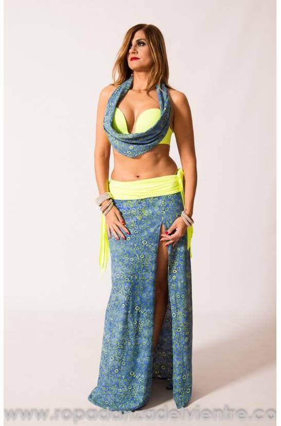 Traje básico danza del vientre Afsana