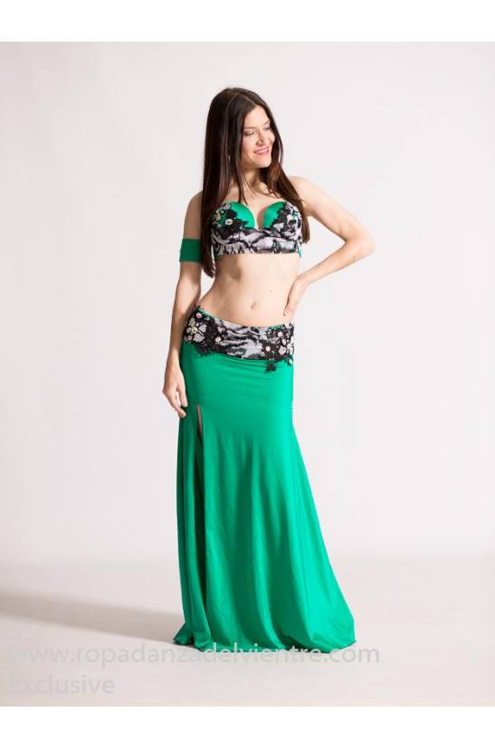 Traje básico danza del vientre Odella