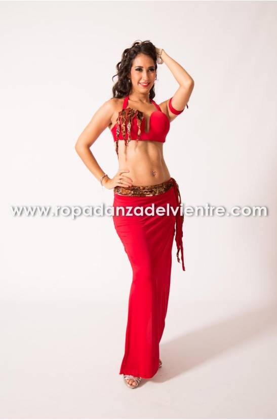 Traje básico danza del vientre Wafa