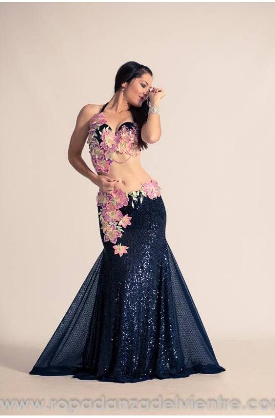 Traje danza del vientre Chloé Devra