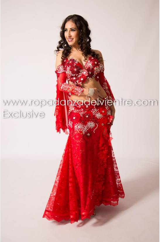 Traje danza del vientre Chloé Exclusive 256