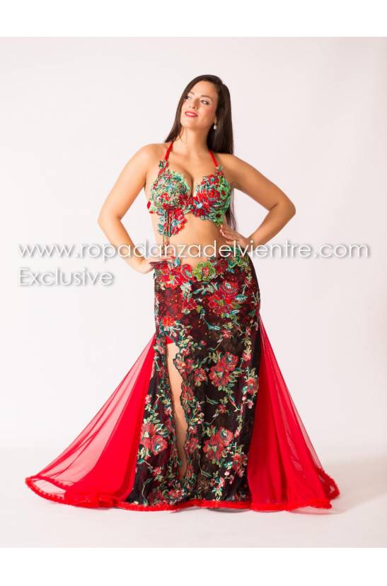 Traje danza del vientre Chloé Exclusive 323