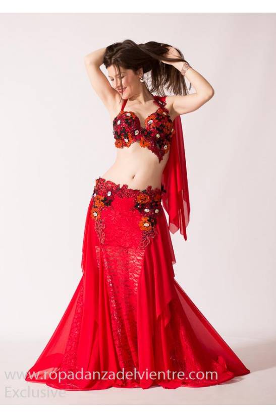 Traje danza del vientre Chloé Exclusive 408