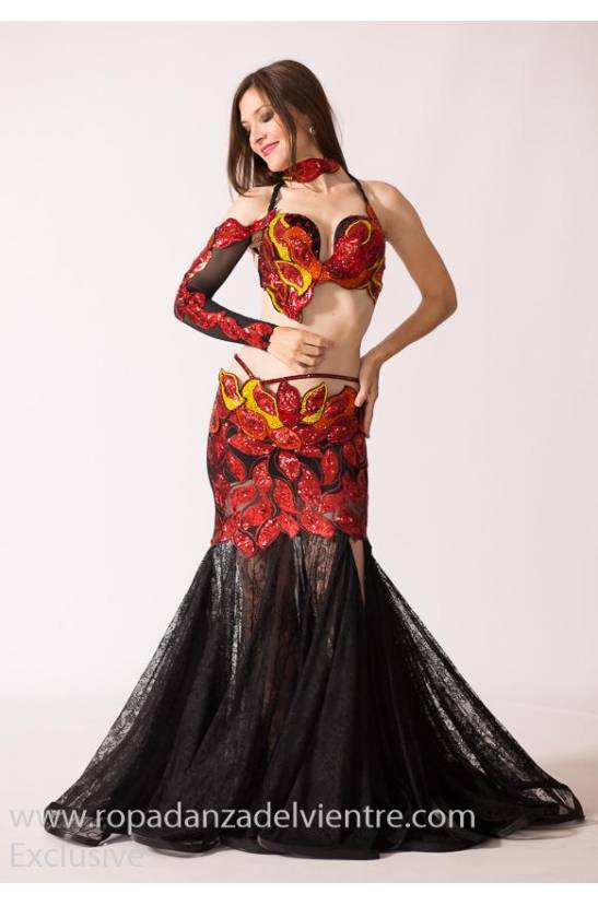 Traje danza del vientre Chloé Exclusive 431