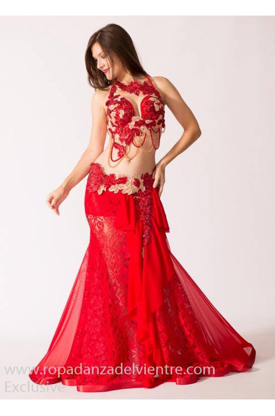 Traje danza del vientre Chloé Exclusive 443