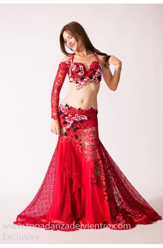 Traje danza del vientre Chloé Exclusive 454