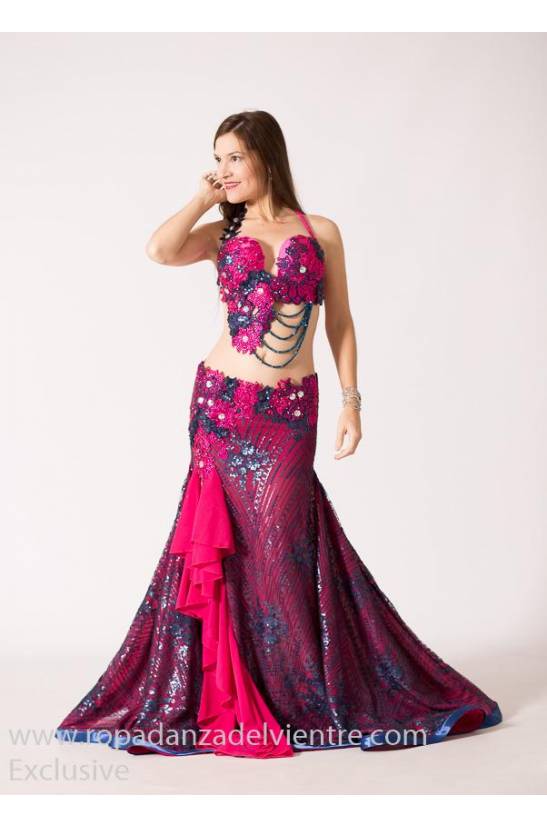 Traje danza del vientre Chloé Exclusive 455