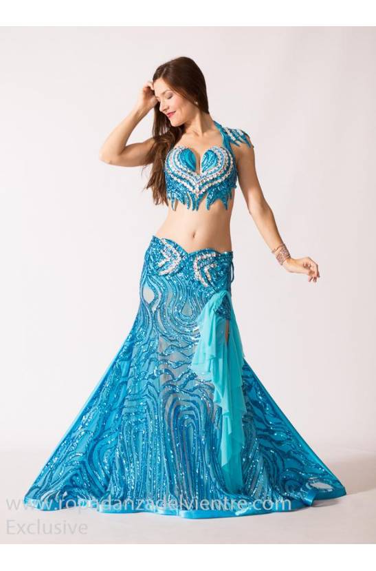 Traje danza del vientre Chloé Exclusive 458