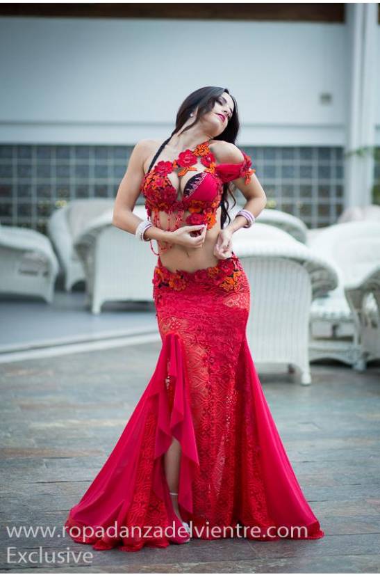 Traje danza del vientre Chloé Exclusive 519