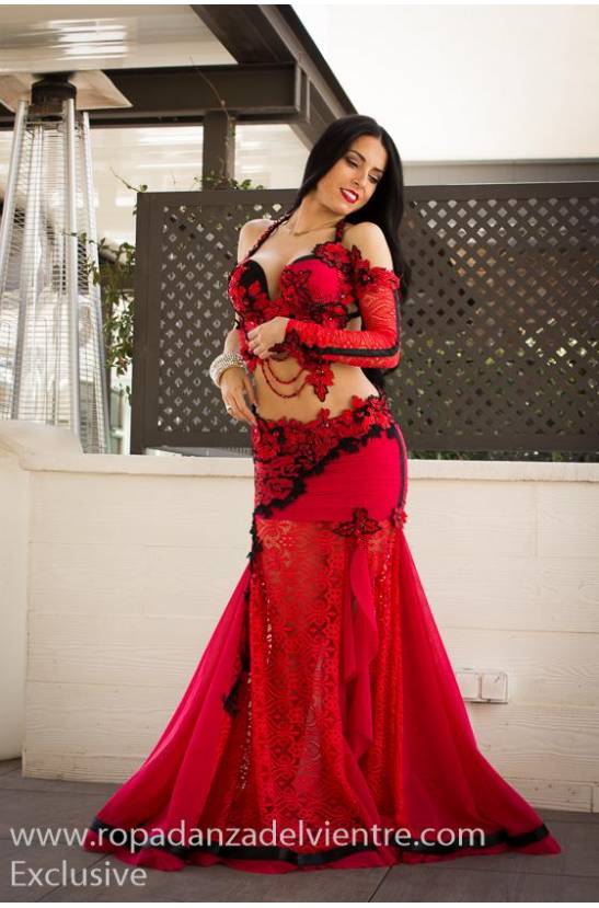 Traje danza del vientre Chloé Exclusive 534