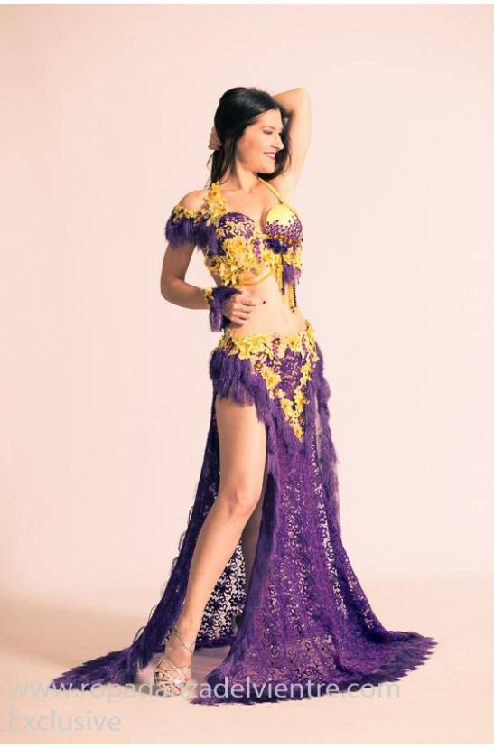 Traje danza del vientre Chloé Exclusive 540
