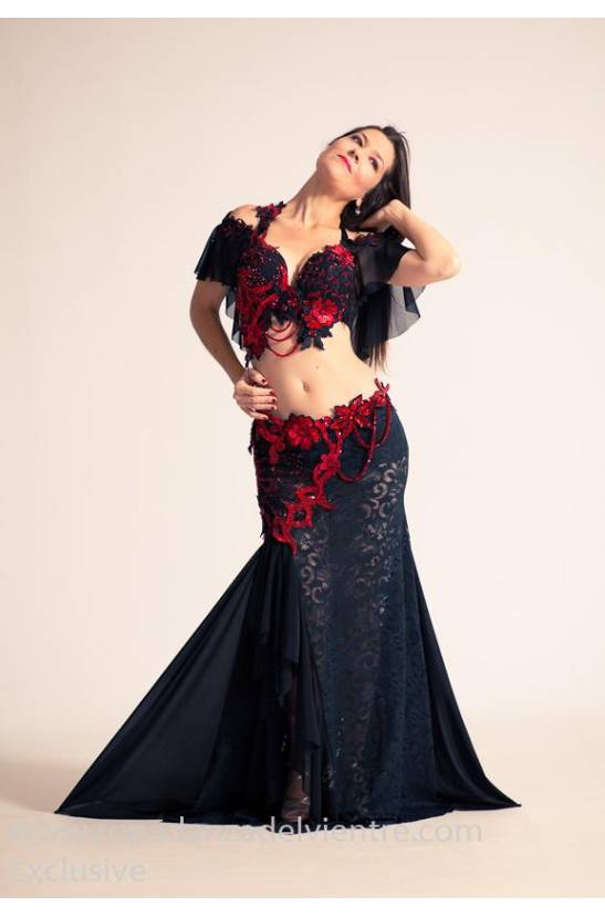 Traje danza del vientre Chloé Exclusive 556