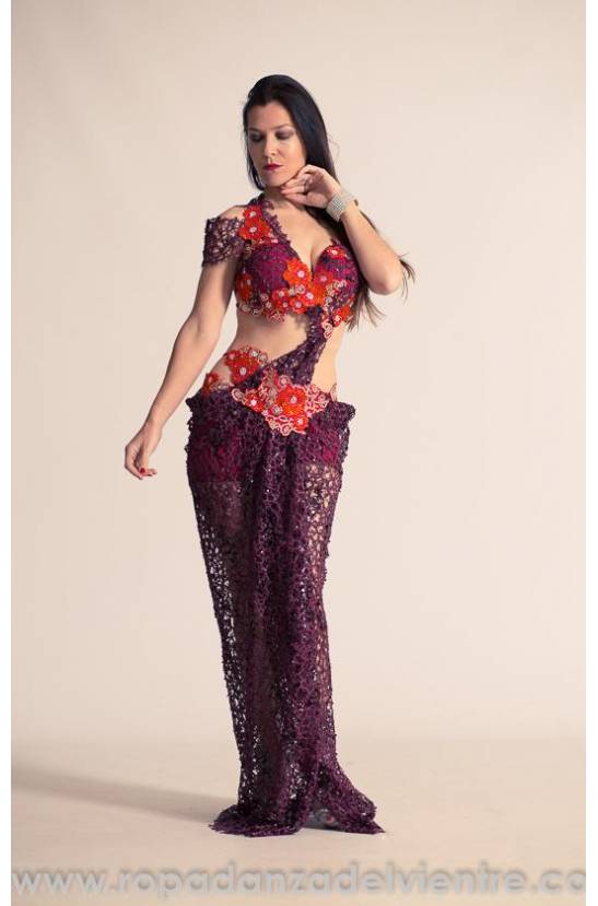Traje danza del vientre Chloé Ghazala