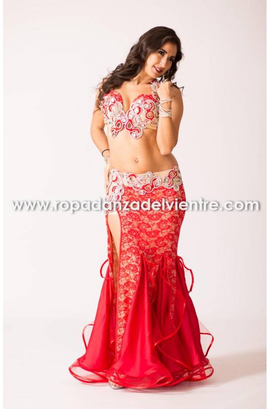 Traje danza del vientre Chloé Pazia