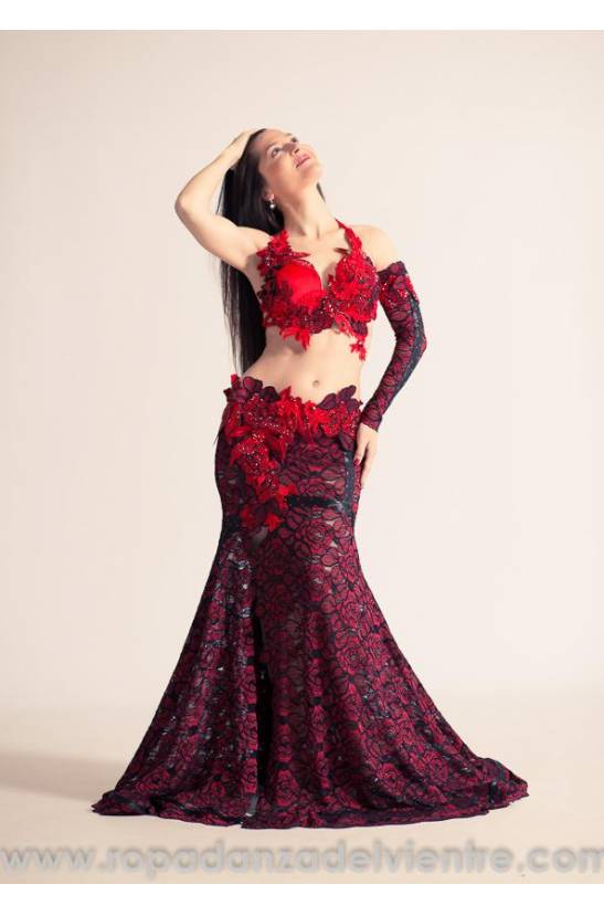 Traje danza del vientre Chloé Ramah