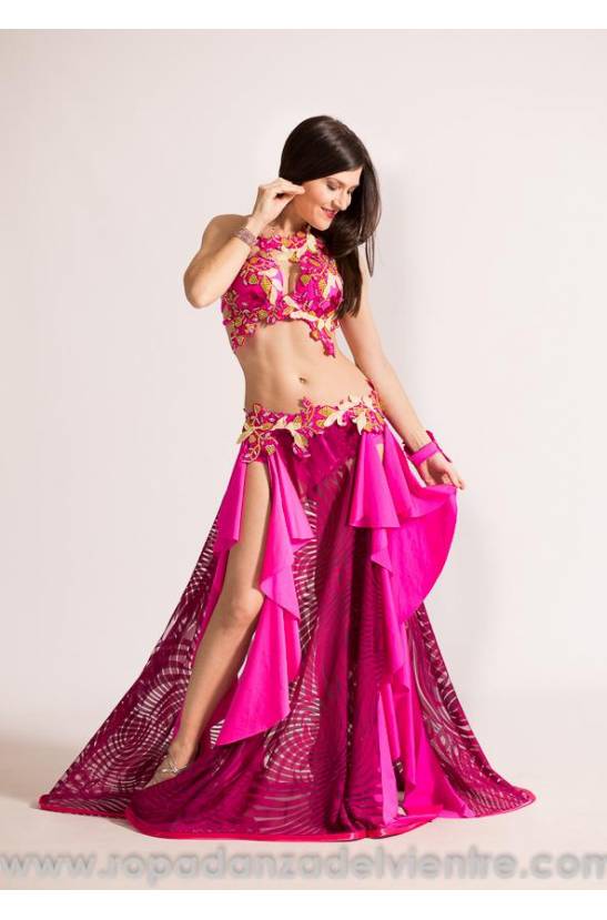 Traje danza del vientre Chloé Zareen