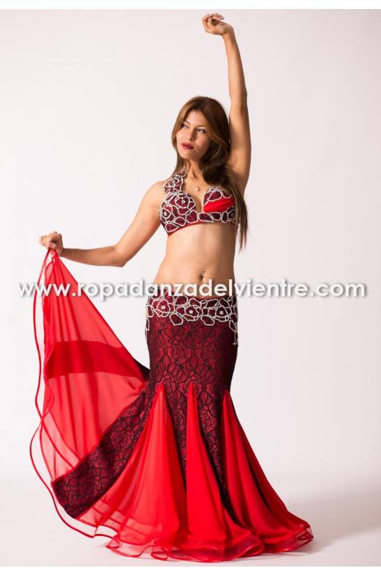 Traje danza del vientre Chloé Sahla